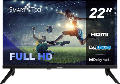 TV LED Full HD 22" (55 Cm) 22FN01V, HDMI, USB, Résolution: 1920 * 1080, Modèle 2024
