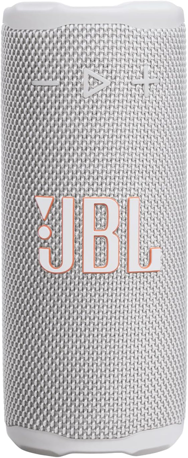 Grip, Enceinte Bluetooth Compacte, Blanc | AI Sound Boost, Étanchéité IP68, Éclairage D’Ambiance, 14 H D’Autonomie, Connexion Multi-Enceintes Auracast, App  Portable