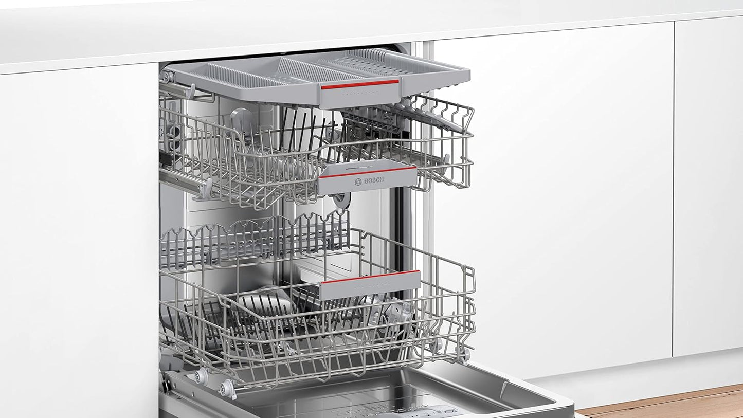 SMV6YCX02E Série 6, Lave-Vaisselle Encastrée Dissimulée Totale, Perfectdry, Home Connect, Efficientdry : Ouverture Automatique De La Porte, 60 Cm