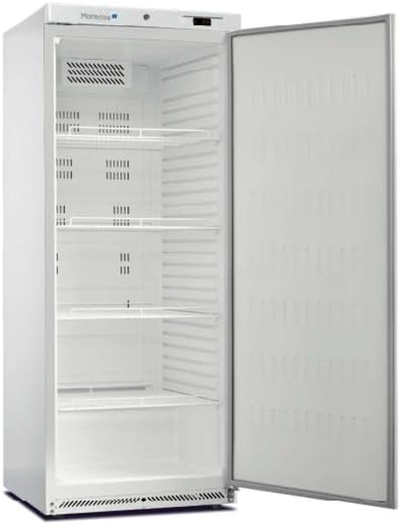 ICESHOP Armoire Réfrigérée Positive 600 Litres - Professionnelle - 770 X 710 X 1900Mm - GK60, Blanc
