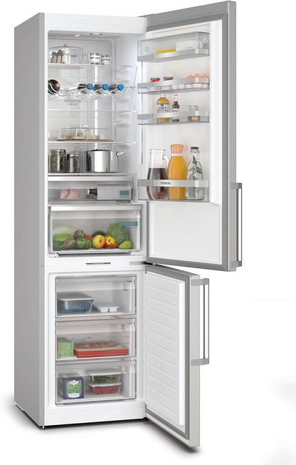 Iq500 KG39NAICT Réfrigérateur-Congélateur Autoportante 363 L C Acier Inoxydable