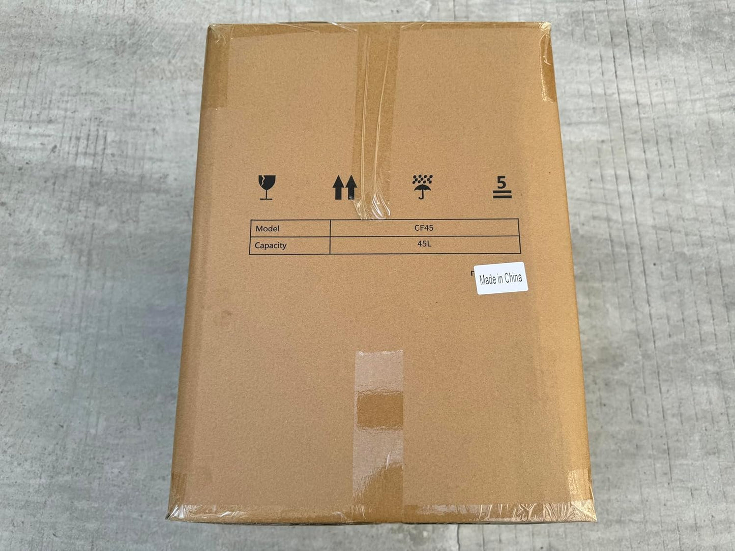 Réfrigérateur Portable À Compression 45 L,Réfrigérateur De Voiture 693 X 345 X 456 Mm，Mini Frigo Glacière Électrique 60W Réfrigération Rapide Conduite Sécurisée Pour Maison/Voiture/Camping