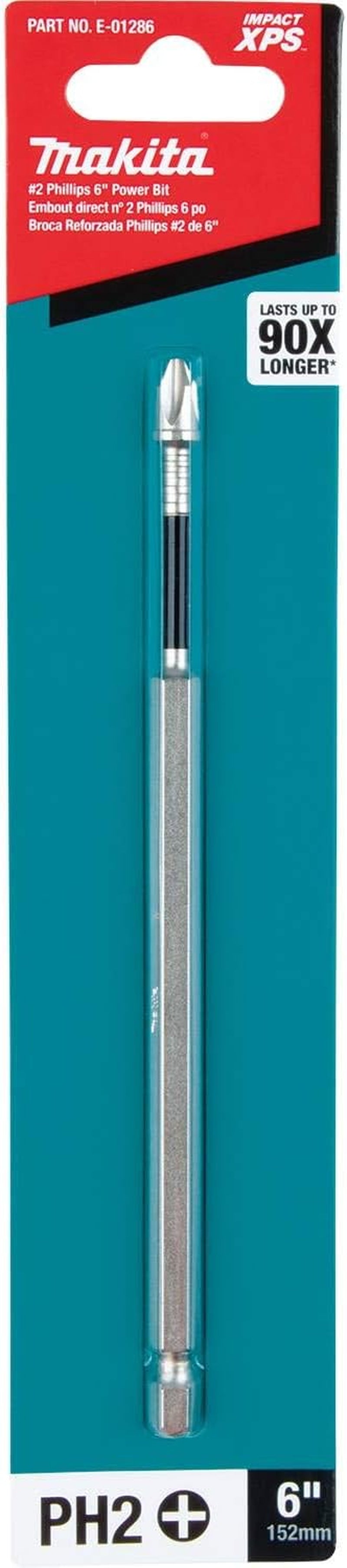 E-01286 Impact XPS #2 Phillips 6" Power Bit