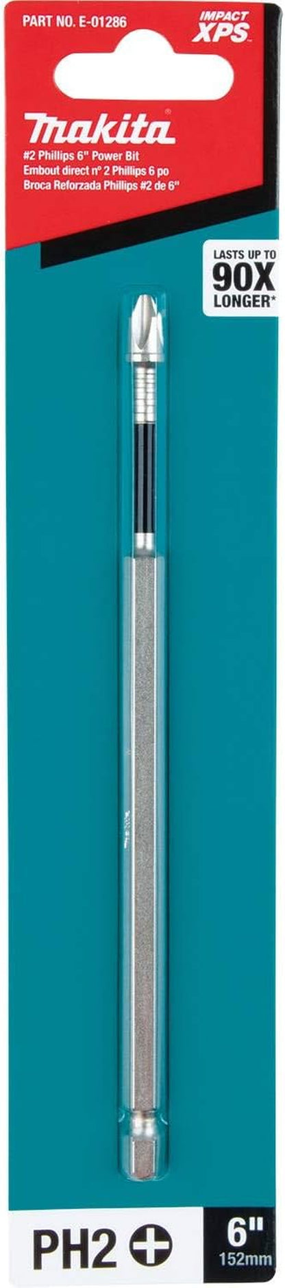 E-01286 Impact XPS #2 Phillips 6" Power Bit