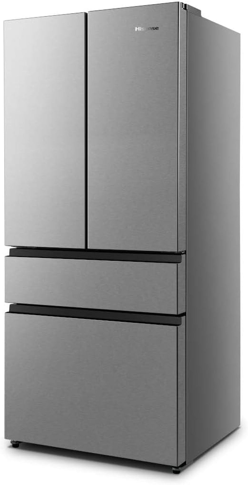 Hisense RF540N4SBI2 Réfrigérateur Congélateur À Porte Française, Nofrostplus, Compresseur Inverter, Convertactive, Crispzone, 181,7 Cm, Partie Réfrigérateur 302 L, Partie Congélateur 178 L, 40 Db, 310