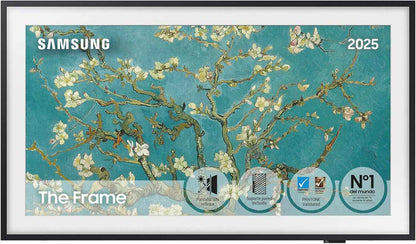 TV the Frame 2023 32 Pouces QLED TQ32LS03C, Écran Full HD Sans Reflets, Téléviseur Cadre Photo, Smart TV, Accès Art Store, Technologies OTS Lite Et Q-Symphony, Accroche Murale Et Pieds Inclus