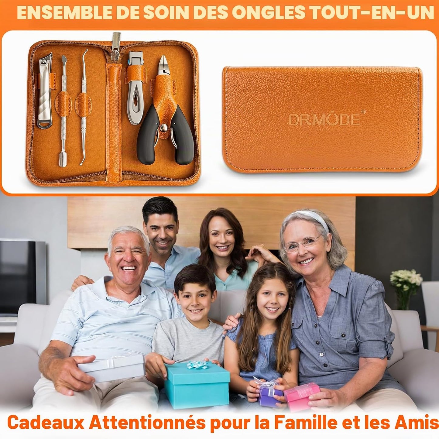 Coupe Ongle Professionnel, Pince Coupe Ongle Pied Pour Ongles Épais Pour Personnes Âgées Avec Large Ouverture, Kit Coupe Ongle Allemand Pour Hommes Ongles Incarnés Avec Lame Incurvée Inclinée