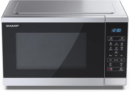 YC-MS252AE-S, Four Micro-Ondes 25 Litres, Solo, Numérique, Gris