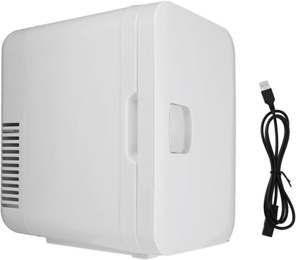 Mini Réfrigérateur, Fonctionnement Silencieux, Réfrigérateur Compact Portable Multifonctionnel Pour Le Bureau