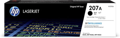 207A W2210A Toner Noir Authentique Pour  Color Laserjet Pro M255 / M282 / M283