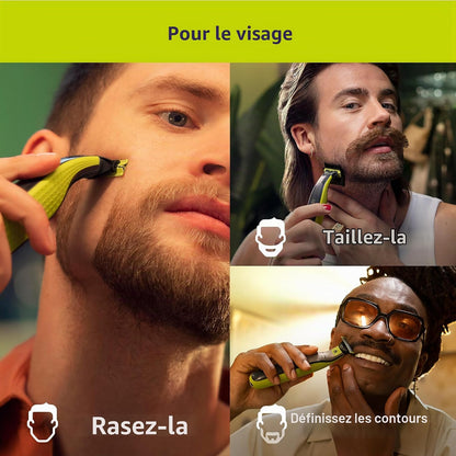 Philips  Oneblade 360 Face + Body Hybrid Tondeuse Et Rasoir Électrique QP2834/70