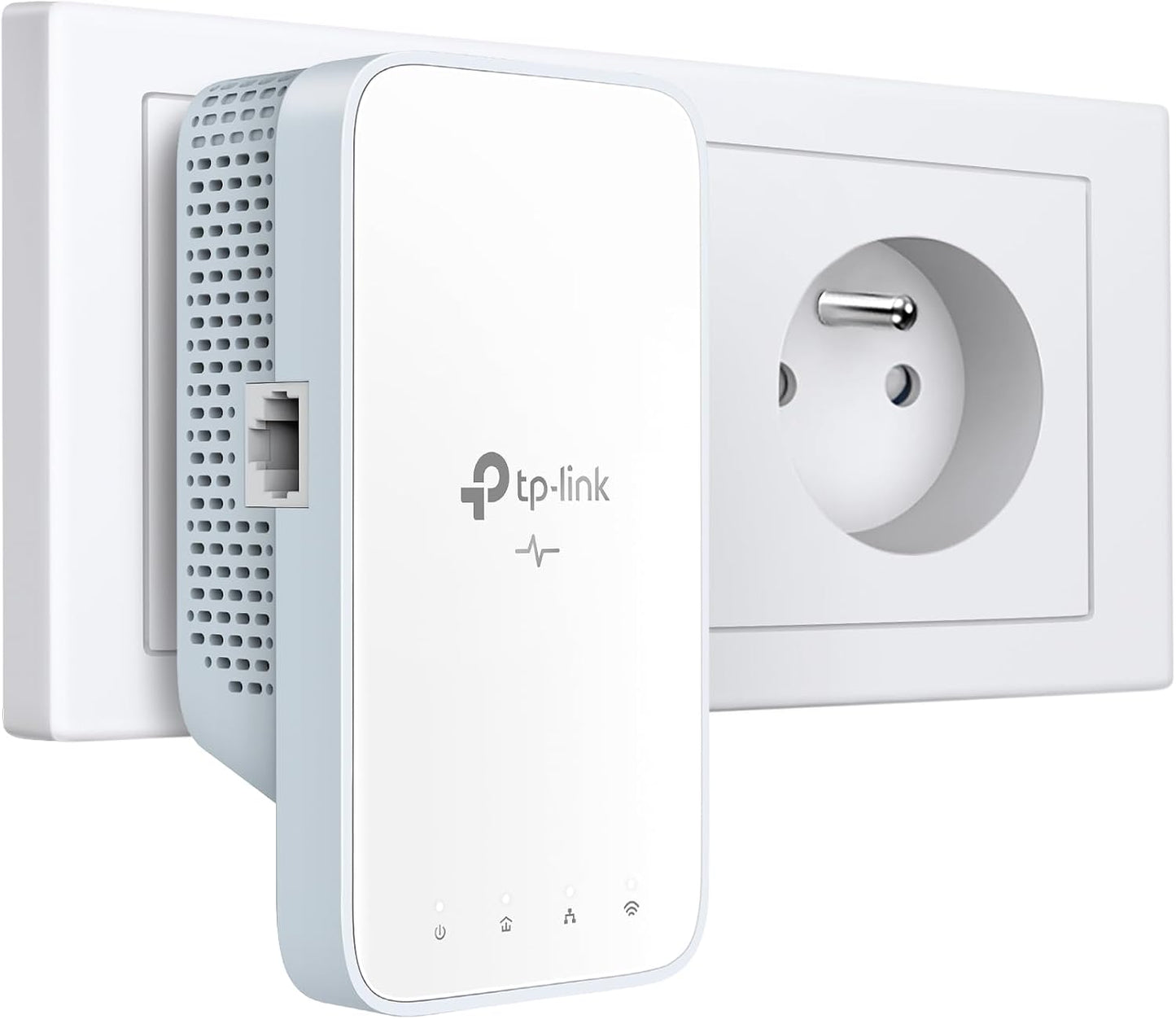Prise CPL 1000 Mbps, Port Gigabit, Kit De 2 TL-WPA1000 KIT | Compatible Toutes Box Fibre, Plug & Play, Profitez D'Une Connexion Stable via Le Réseau Électrique, Idéal Pour Le Streaming