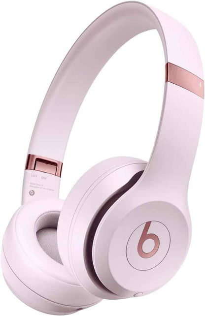 Solo 4 – Casque Supra-Auriculaire Sans Fil Bluetooth, Apple Et Android Compatible, 50 Heures D’Autonomie - Rose Pâle