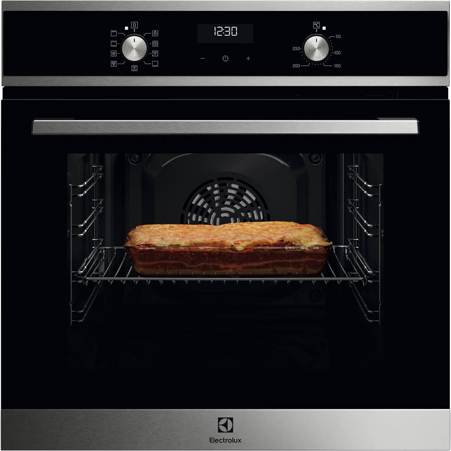 Serie600 Four À Encastrer Multifonction, Capacité 65 L, EOF5H40BX, Cuisson À Plusieurs Niveaux, Nettoyage Aquaclean, Surroundcook, 594 X 595 X 567 Mm, Acier Inoxydable Anti-Empreintes