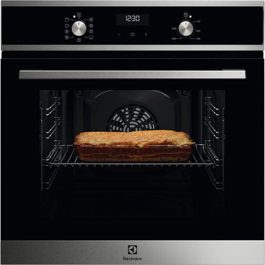 Serie600 Four À Encastrer Multifonction, Capacité 65 L, EOF5H40BX, Cuisson À Plusieurs Niveaux, Nettoyage Aquaclean, Surroundcook, 594 X 595 X 567 Mm, Acier Inoxydable Anti-Empreintes