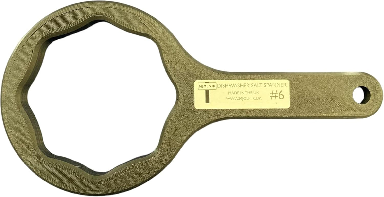 Clé À Bouchon De Sel Pour Lave-Vaisselle #6 (Pour Machines SMEG) Pour Un Retrait Facile Des Bouchons De Remplissage De Compartiment À Sel Coincés Du Lave-Vaisselle.