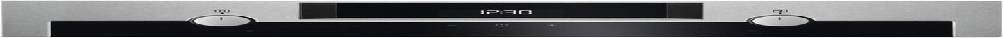 BEE435111M Four Électrique Multifonction, Intégrable, Nettoyage Aquaclean, 9 Fonctions, Cuisson Multi-Niveaux, Écran LCD Tactile, Ventilateur XXL, Capacité 72 L, Inox, Classe A+