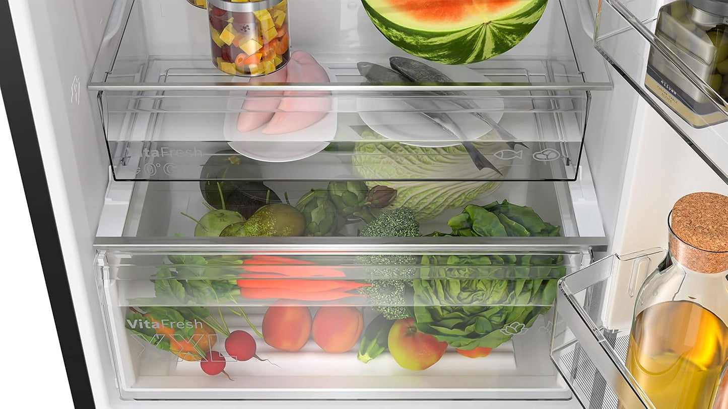 Réfrigérateur Série 4 C Inox, 440 L, Acier Inoxydable