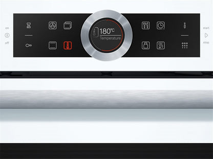 HBG675BB1 Série 8 Four Électrique À Encastrer/A / 71 L/Noir/Air Chaud plus 4D Weiß