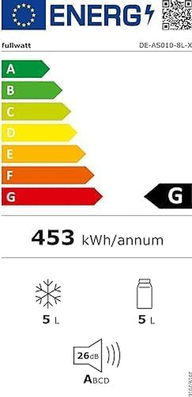 YOURLITE Mini Frigo De Chambre 2 En 1 8 Litres Avec Miroir LED À Intensité Variable, Mini Réfrigérateur Portable Ac/Dc Pour Cosmétiques Réfrigérés, Produits De Soins De La Peau Et Aliments