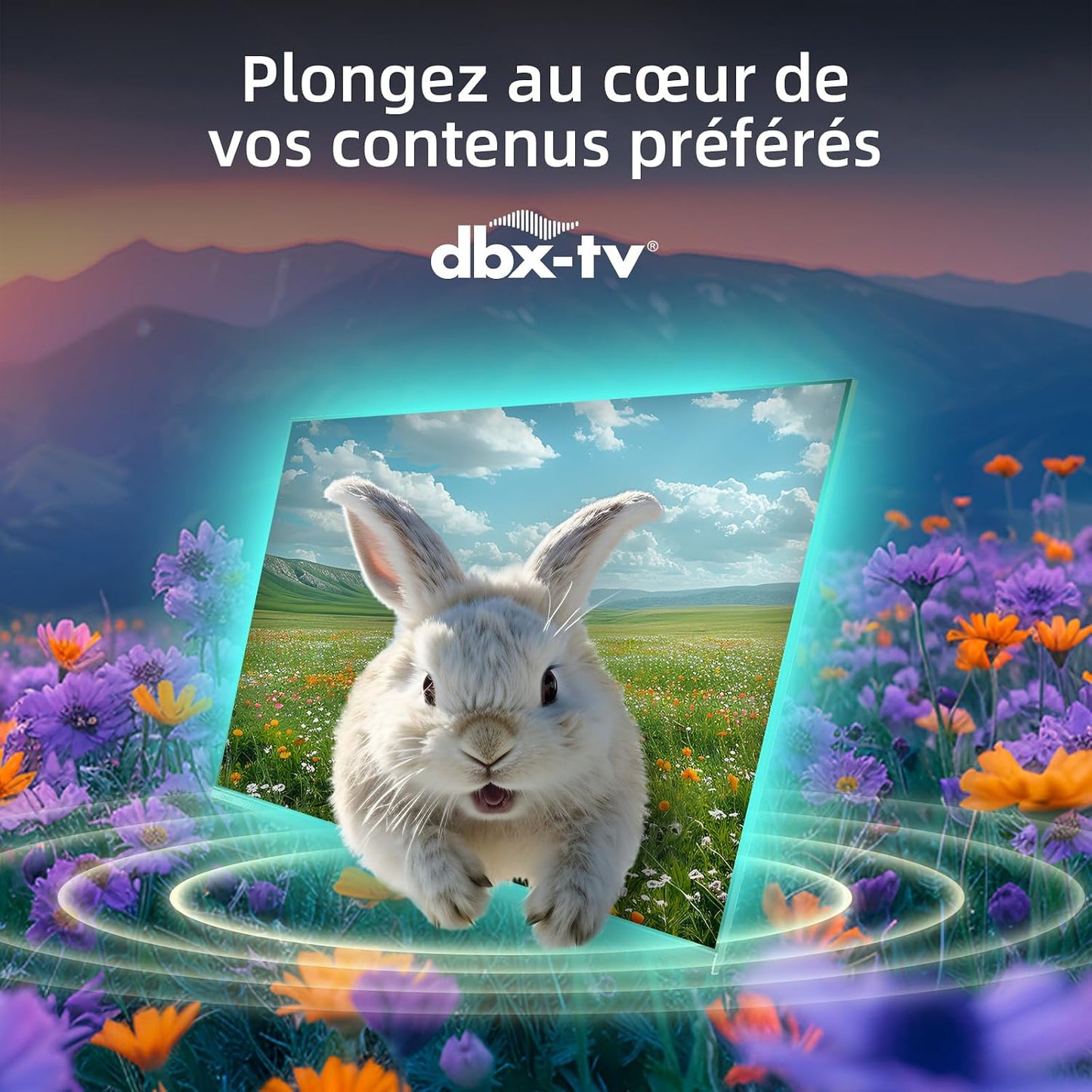 Smart TV Téléviseur QLED 32QA10 32 Pouces | Full HD HDR10 | Dolby Audio Et DBX-TV | Design Métallique Sans Cadre | Chromecast Intégr Nouveau Modèle | Son Dolby Audio, Support HDR10, Chromecast Intégré, Édition 2026