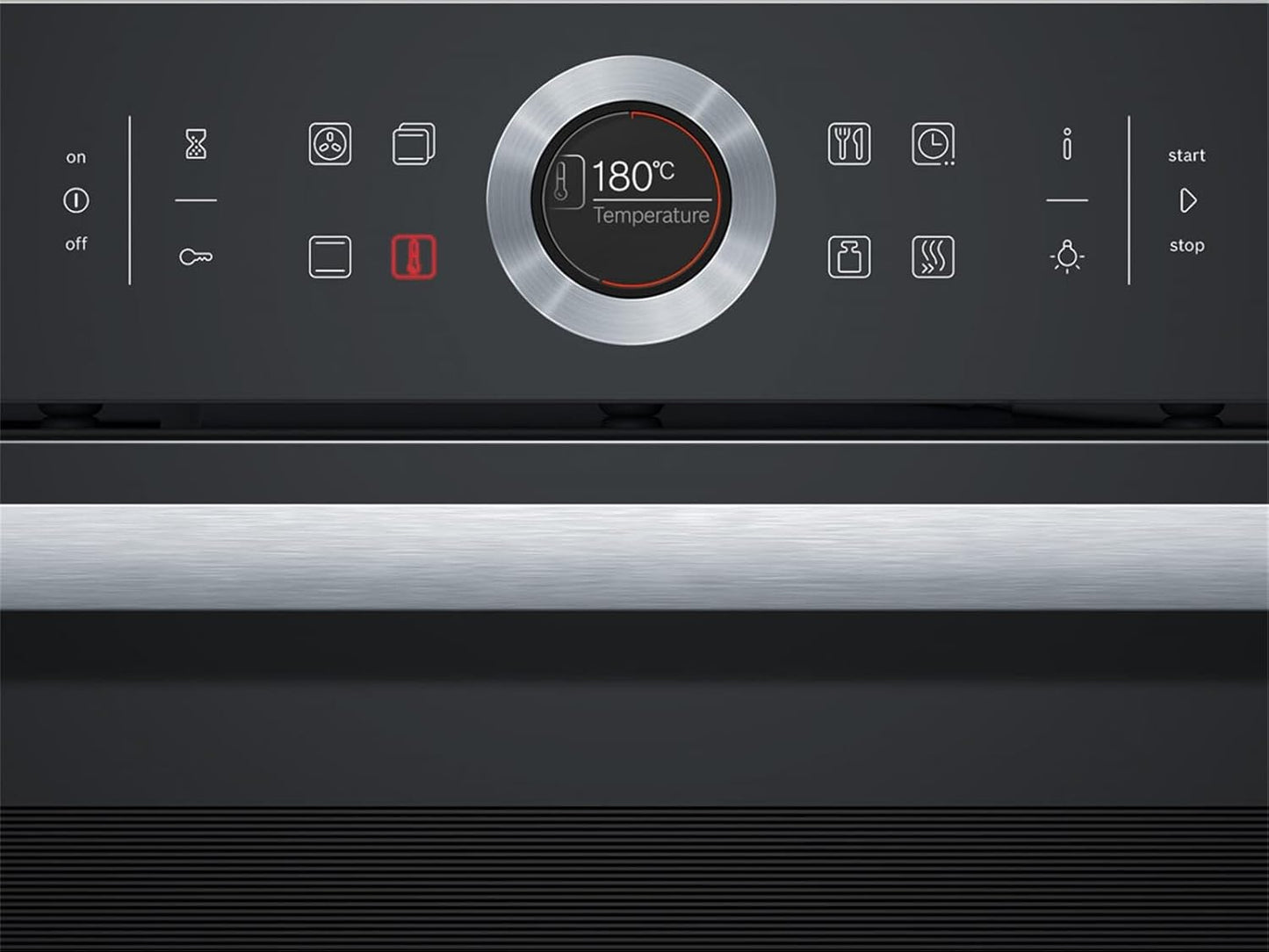 Hbg635Bb1 Série 8, Four Encastrable Électrique//A +/71 L/4D Air Chaud Plus