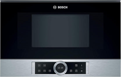 Micro Ondes Encastrable BFR634GS1, Série 8, 21 Litres, Niche De 38 Cm,