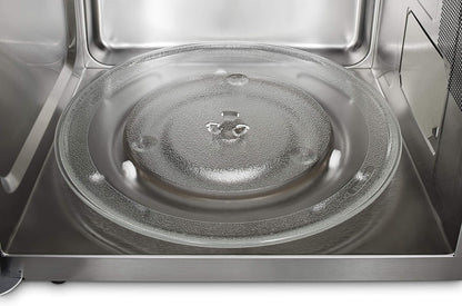 NN-CD575MEPG | Four 3 En 1 Combiné, 27L, Inverter, Chaleur Tournante À 100-220°C, Gril Quartz 1300W, Micro-Ondes 1000 W, Plat Crispy, Plateau Tournant 34 Cm, Argent – Version FR