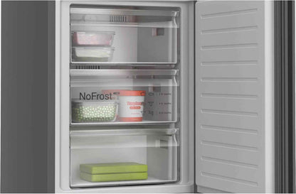 Bosch - KGN39OCAF - Série 4 - Réfrigérateur Avec Congélateur - 203 X 60 Cm - Réfrigérateur (260 L) + Congélateur (103 L) - Collection Green - Total Nofrost - Vitafresh XXL - Ajustement Parfait