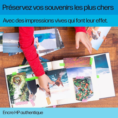 300 Noir Et Trois Couleurs, Lot De 2 Cartouches Encre Originales | Compatible Avec Deskjet D1660, D2560, D2660, D5560, F2420, F2480, F2492, F4210, F4224, F4272, F4280, 200 Pages (CN637EE)