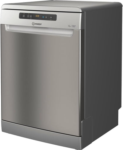 Indesit DFO 3C23 AX, Lave-Vaisselle Pose Libre 60Cm, 14 Couverts, E