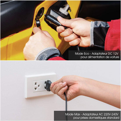 Mini Frigo 15L Mini Réfrigérateur 2 En 1 Fonction De Refroidissement Et De Chauffage, Température -3 ℃ ~ 50 ℃, Mini Frigo Portable 76 Kwh/An Pour Maison/Voiture (Blanc)