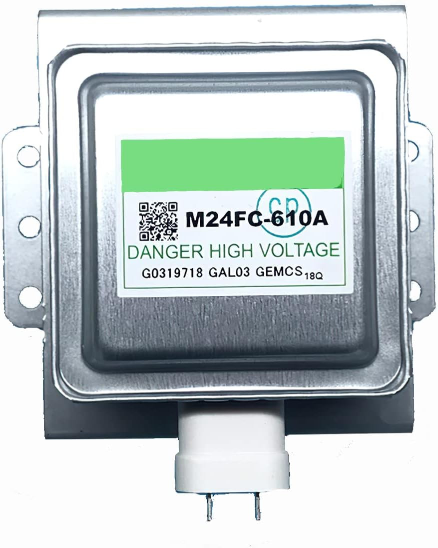 Magnetron M24FC-610A Compatible Avec Les Pièces De Réparation Magnetron Pour Four À Micro-Ondes Galanz Et GE WB27X11126 Remplace M24FB-610A