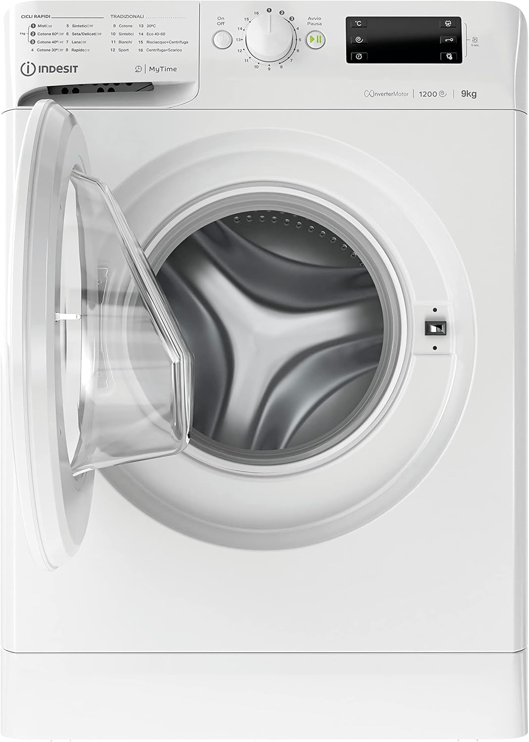 Lavatrice Libère L'Installazione Indesit MTWE 91285 W IT
