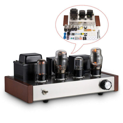 Class a Amplificateur À Lampes 6N9P & 6L6GCR Tube Amp Amplificateur Stéréo DIY KIT Hifi 2.0 Canaux Ensemble De Montage D'Amplificateur À Valve 7 W X2