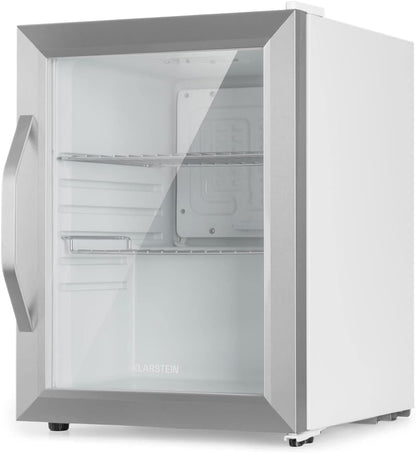 Beersafe Crystal White Réfrigérateur À Bière, Réfrigérateur À Boissons Avec Porte Vitrée, Réfrigérateur, Réfrigérateur Pour Bouteilles De 33 Litres