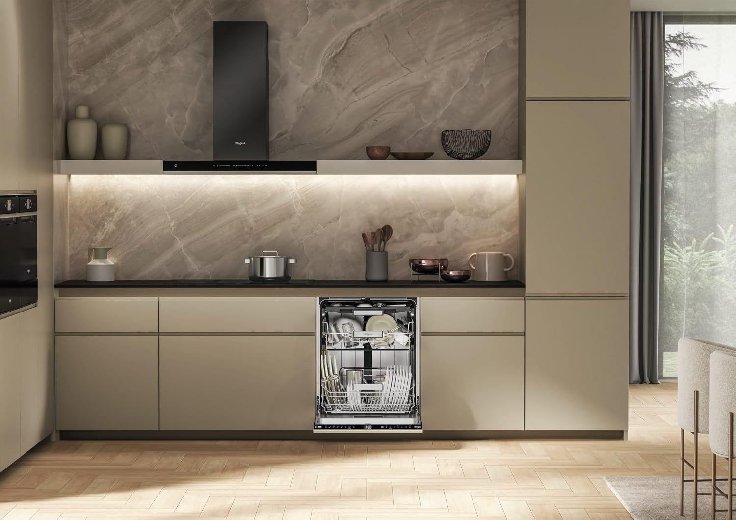 Lave Vaisselle Whirlpool W7IHF60TU CUVE MAXISPACE ENCASTRABLE 60 CM