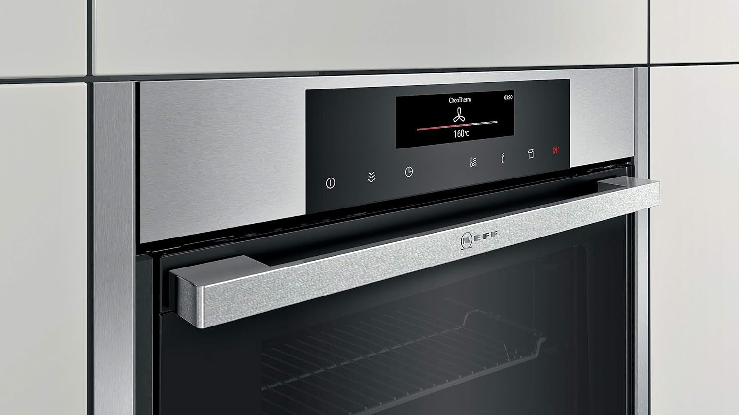 Neff B56VT62N0 71 L A+ Noir, Acier Inoxydable