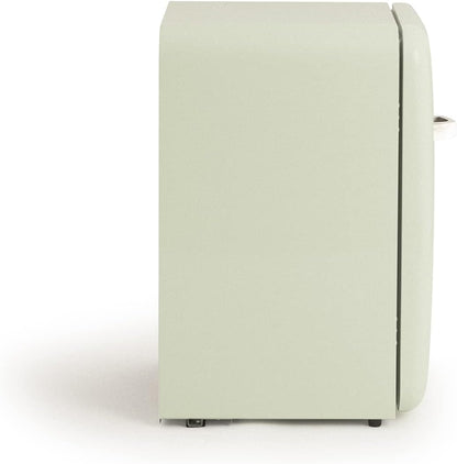 / RETRO FRIDGE 83.5 Marble/Réfrigérateur Vert Avec Poignée Marbre/Pratique Et Fonctionnel, Matériaux Résistants
