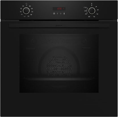 Neff B2CCG6AK0 N30 EEK: a Einbaubackofen, 60 Cm Breit, 71 L, Pyrolytisch+Hydrolytisch, Led-Display, Grill, Circotherm, Kindersicherung, Schwarz