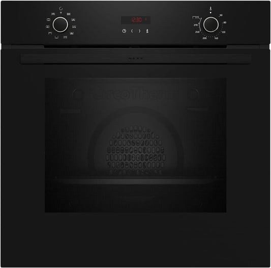 Neff B2CCG6AK0 N30 EEK: a Einbaubackofen, 60 Cm Breit, 71 L, Pyrolytisch+Hydrolytisch, Led-Display, Grill, Circotherm, Kindersicherung, Schwarz